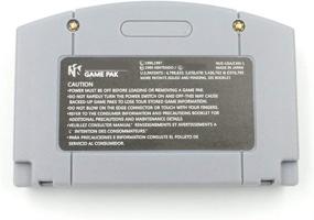 img 3 attached to 🕹️ Cenxaki Game Cartridge Card - Nintendo 64 Super Smash Bros N64 US Version - Gray