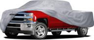 🚗 motor trend m2-tc6 x-large 3-layer 4-season waterproof car cover for xl pickup trucks - heavy duty, uv protection logo