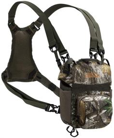 img 4 attached to 🔍 Enhanced Hunting Experience: Allen/Plateau Mesa Deluxe Terrain Bino Case with Harness - Brown/Green/Tan in Realtree Edge and Mossy Oak Break-Up Country
