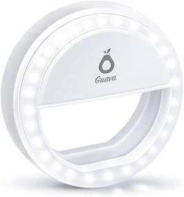 img 4 attached to Rechargeable Selfie Ring Light with Adjustable Brightness- 36 LED Camera Circle Light for iPhone, Tablet, Computer, and Camera Photography