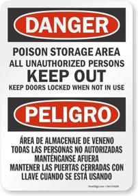 img 3 attached to SmartSign Adhesive Vinyl Legend Danger