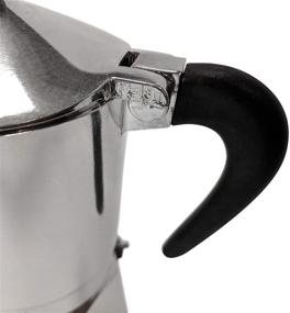 img 1 attached to ☕️ Bialetti 06774 Moka Cafe 3-Cup Stovetop Espresso Maker in Black