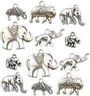 ilovediybeads supplies elephant pendants accessory: add charm to your creations! logo