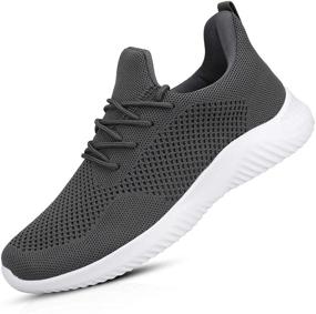 img 4 attached to 👟 Flysocks Women's Lightweight Fashion Sneakers: Breathable, Non-Slip Shoes for Walking, Sports, Gym & Travel