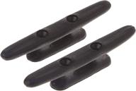 🛥️ attwood 11783-2 nylon cleats, 4" length, pre-drilled for #12 fasteners, sold in pairs, ideal for anchor tie-offs and temporary docking логотип