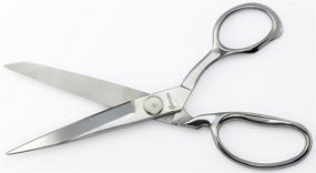 img 2 attached to 👗 8-Inch Fabric Scissors: Dressmaker's Shears for Precise Fabric Cutting - Premium Stainless Steel Tailor Scissors Set Including Thread Nipper