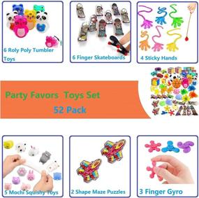 img 2 attached to 52 Pack Party Favors Toy Assortment: Perfect for Birthday Bag Fillers, Stocking Stuffers, and School Rewards!