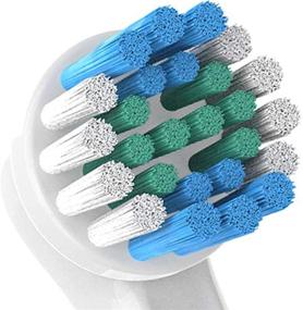 img 2 attached to 🦷 20 Pack of Compatible Precision Brush Heads Refills for Oral B Electric Toothbrush - Soft, Sensitive, Sonic Clean - Oralb Braun Pro 1000 Toothbrush Replacement Heads