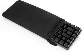 img 1 attached to 🎮 Grifiti Chiton Fat 12 6.5x13.5 Neoprene Keyboard Sleeve for 10keyless Mechanical and 11-13 Inch Keyboards, with Mouse Pocket