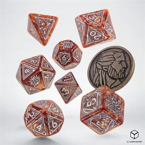 img 3 attached to 🎲 Witcher Dice Set Geralt by Q Workshop