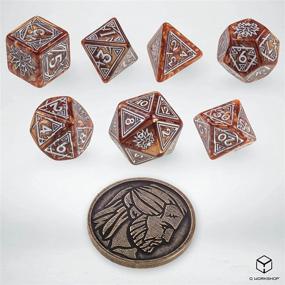 img 1 attached to 🎲 Witcher Dice Set Geralt by Q Workshop