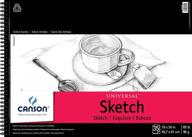 📝 canson universal sketch paper pad 18x24" - increased seo: 35 sheets logo