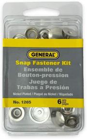 img 1 attached to 🔧 Enhanced General Tools 1265 Snap Fastener Kit: Includes 6 High-Quality Fasteners for Versatile Applications