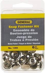 img 3 attached to 🔧 Enhanced General Tools 1265 Snap Fastener Kit: Includes 6 High-Quality Fasteners for Versatile Applications