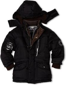 img 2 attached to 🧥 Solid Puffer Jacket for Rothschild Little Boys