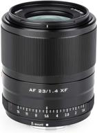 📷 viltrox 23mm fuji f1.4 new version: auto focus aps-c lens for fujifilm x-mount camera x-pro 3 & x-pro 2 logo