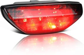 img 4 attached to 🔦 Enhance Visibility and Safety with QUASCO Smoked LED Tail Light for Honda TRX ATV Motorcycles!