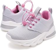 👟 whitin girls' lightweight sneakers: comfortable & breathable footwear logo