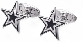 img 1 attached to Yoursfs Cufflinks Stainless Steel Classic Engagement