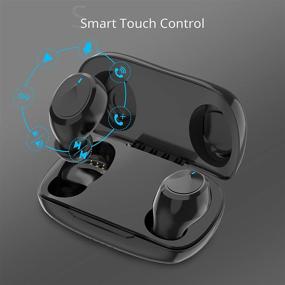 img 1 attached to 🎧 Blackview AirBuds 1: True Wireless Earbuds with IPX7 Waterproof, Stereo Sound, and 20H Playtime - In-Ear Bluetooth Headphones with Deep Bass and Mic