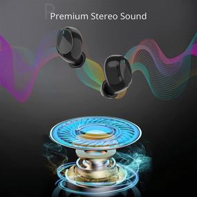 img 3 attached to 🎧 Blackview AirBuds 1: True Wireless Earbuds with IPX7 Waterproof, Stereo Sound, and 20H Playtime - In-Ear Bluetooth Headphones with Deep Bass and Mic