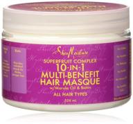 🌿 shea moisture superfruit 10-in-1 hair masque, 355ml - renewal system for improved results logo
