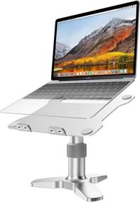 img 4 attached to APPS2Car Adjustable Detachable Compatible Laptops Silver