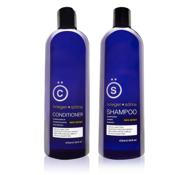 💇 professional men's shampoo + conditioner set (16oz) by k + s salon quality logo