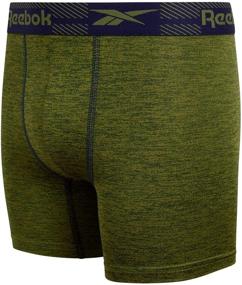 img 1 attached to Усили свою игру с помощью детской одежды Reebok Performance Compression Blacks Contrast