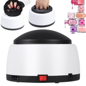 img 3 attached to 36W Portable Electric Steam Nail Polish Remover Machine - Fast Gel UV Nails Steamer Heater Cleaner for Beauty Salon and Home Use