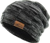 🧢 kbethos cozy daily slouchy beanie collection winter ski baggy hat unisex various styles - perfect for comfort and style logo
