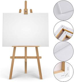 img 1 attached to URATOT 12-Piece Assorted Size Canvas Panels: Creative Blank Painting Panels for Artists