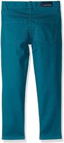 img 1 attached to 👖 Nautica Toddler Five Pocket Pant for Boys