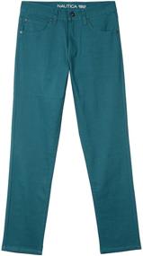 img 2 attached to 👖 Nautica Toddler Five Pocket Pant for Boys