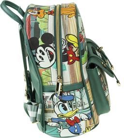 img 1 attached to Mickey Mouse Friends Leather Backpack