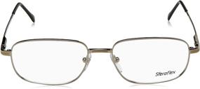 img 3 attached to Sferoflex Eyeglasses Silver Gold Diameter SF2086 131 52