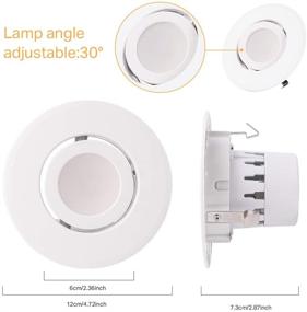 img 3 attached to 💡 Enhance Your Lighting with SAATLY 2700K 5000K Bluetooth Adjustable Downlight