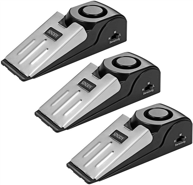 upgraded traveling security stopper doorstop 로고