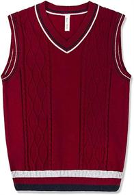 img 4 attached to Benito Benita Uniform Sleeveless Homecoming Boys' Clothing