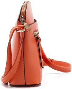 img 3 attached to 👜 Crossbody Women's Handbags & Wallets - Lightweight Leather for Fashion and Functionality