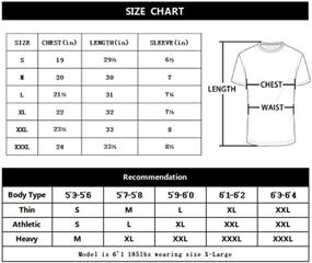 img 1 attached to Longline Bodybuilding Tshirts Reflective Crewneck Men's Clothing for T-Shirts & Tanks