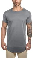 longline bodybuilding tshirts reflective crewneck men's clothing for t-shirts & tanks logo