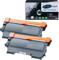 🖨️ digitoner tn450 toner cartridge replacement for brother tn450 tn-450 black, high yield [2 pack] - compatible & reliable option logo