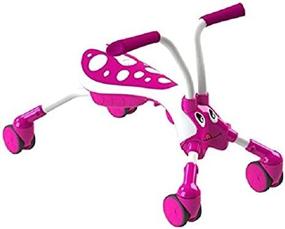 img 4 attached to 🍭 Mookie Scramblebug 4-Wheel Foldable Foot-to-Floor Ride-On | Enhance Toddler's Balance and Motor Skills | Scratch-Free Fun | Ages 12 Months+ | Candy