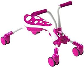 img 3 attached to 🍭 Mookie Scramblebug 4-Wheel Foldable Foot-to-Floor Ride-On | Enhance Toddler's Balance and Motor Skills | Scratch-Free Fun | Ages 12 Months+ | Candy