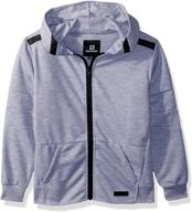 👕 southpole heather little fleece fullzip boys' clothing: stylish fashion hoodies & sweatshirts logo