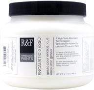 🎨 энкаустика гессо квартет от r&amp;f handmade paints логотип