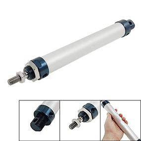 img 3 attached to Sydien 25Mm Bore 125Mm Stroke Air Pneumatic Cylinder With Y Connector And 4Pcs Pneumatic Quick Fitting (MAL25X125)
