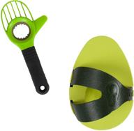 🥑 efficiently slice, pit, and store avocados with the simply served 3-in-1 avocado slicing and storage set: prevent browning and ensure safe, green slices logo