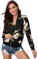 makemechic women's baseball sleeve multi 1 clothing: coats, jackets & vests for women logo